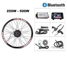 20-29er 700C MTX39 MTX33 rim electric bike conversion kit smart light hub motor 36V 250W 350W 500W disc brake bicycle ebike kit 2024 - buy cheap