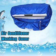 Air Conditioning Cover Washing Wall Mounted Air Conditioner Cleaning Protective Dust Cover Clean Tool Tightening belt for 1-3P 2024 - compre barato