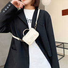 Mini bolsa transversal de couro de crocodilo, bolsa feminina simples de ombro, bolsa de viagem de luxo para mulheres, 2021 2024 - compre barato
