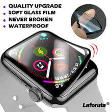 Улучшенная защита экрана для apple watch 6 40 мм 44 мм 38 мм 42 мм (не закаленное стекло), Защитная пленка для Iwatch SE/5/4/3/2 2024 - купить недорого