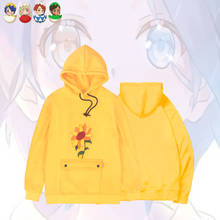 COFUN-Sudadera con capucha de Anime Wonder Egg, disfraz Cosplay de Ohto, Ai 2024 - compra barato