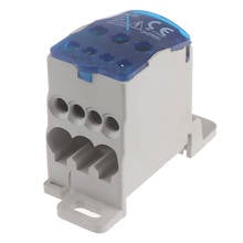 1PC Din Rail Terminal Junction Box One In Several Out Power Distribution Block Box Universal Electric Wire Connector 2024 - buy cheap