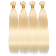30 inch Bundles 613 Blonde Bundles Peruvian Human Hair Bundles Remy Hair Extensions Alianna Hair Straight Hair Bundles 2024 - buy cheap
