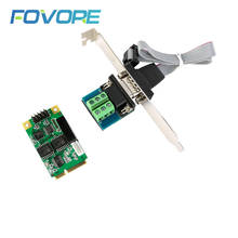 Mini PCI E USB 2.0 to RS 232 RS422 RS485 Expansion Card Serial DB9 RS232 RS 422 RS485 Mini PCIE Adapter FT231 Chipset NEW 2024 - buy cheap
