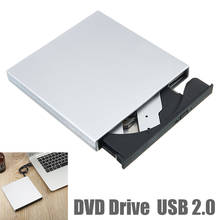 For PC Laptop Win 7/8 1pc Slim USB 2.0 External DVD CD Writer Drive Burner Reader Player DVD-ROM CD-RW Pohiks 2024 - buy cheap