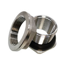 1/2''3/4"1" 1-1/4" 1-1/2" 2'' BSP Male Thread 304 Stainless Steel Pipe Single Rotatable Fitting Nut Water Tank Jointer Connector 2024 - buy cheap