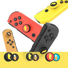 Чехол для джойстика 2 шт., Стик для контроллера Nintendo Switch NS Joy-Con, чехол для джойстика Марио 2024 - купить недорого