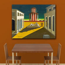 Giorgio de chirico piazza ditalia 1964 Canvas Painting For Living Room Home Decoration Oil Painting On Canvas Wall Painting 2024 - buy cheap