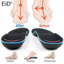 EiD Orthotic Insoles Arch Support EVA Shoe insole Flat feet Inserts Pad Orthopedic Insoles foot care Plantar Fasciitis Men Woman 2024 - buy cheap