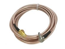 cable CRC9 male plug right angle to SMA female jack bulkhead RG316 RF pigtail 4inch~10FT 2024 - buy cheap