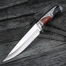 Fixed Blade Knife High Hardness Blade Handle Camping Hunting Outdoor Stainless Steel Self-defense Knives with Sheath 2024 - buy cheap