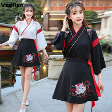 Vestido Hanfu folclórico chino para mujer, vestido Hanfu tradicional chino antiguo, elegante, traje de princesa de la Dynasty Tang, disfraces orientales 2024 - compra barato