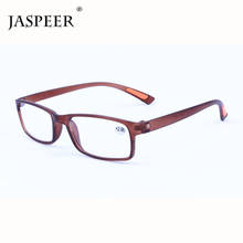 Jaspeer óculos de leitura retangular tr90, óculos vintage para mulheres e homens, hipermetropia, lentes dioptria + 1.0 a + 4.0 2024 - compre barato