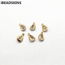 New arrival! 17x10mm 200pcs Rhinestone Drop Shape charm for Earrings parts Necklace Accessories hand Made Earrings Jewelry DIY 2024 - buy cheap