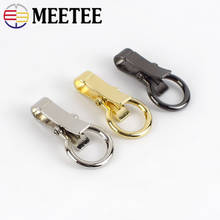 Meetee 4/10pcs Metal Key Lobster Buckle Dog Buckles DIY Luggage Hook Decoration Hardware Carft Bags Part Accessories BD522 2024 - compre barato