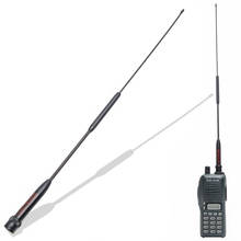 Conector BNC de antena de doble banda Flexible, accesorio de 36cm, 144/430MHz, para Radio bidireccional TK100 TK200, nuevo 2024 - compra barato