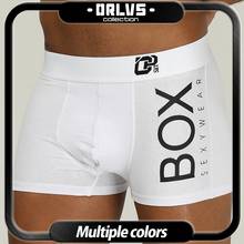 Orlvs marca masculina underwear boxer algodão dos homens cueca confortável calcinha masculina respirável u bolsa shorts para gay 2024 - compre barato