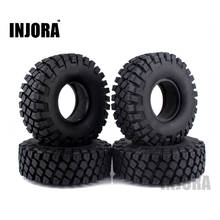 4PCS 114MM 1.9" Rubber Rocks Tyres / Wheel Tires for 1:10 RC Rock Crawler Axial SCX10 90046 AXI03007 TRX-4 2024 - buy cheap