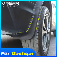 Vtear Car Fender Flares Protective Mud Flap Exterior Part Mudguards Splash Guard Accessories For Nissan Qashqai J11 Dualis 2 2024 - buy cheap