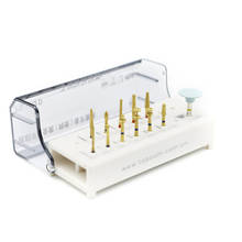 12PCS/KIT Dental lab burs Dental Teeth Polishing Drills preparation kit anterior posterior ceramics zirconia crown 2024 - buy cheap