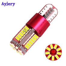 AYJERY-bombilla LED Canbus para coche T10, 57SMD, W5W, 12V, 3014, lámpara de aparcamiento, cuña de Motor, 8 Uds. 2024 - compra barato
