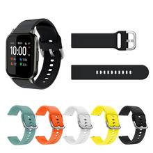 20mm Watch Band for XiaoMi Haylou Solar LS02 Strap Silicone Sport Bracelet for Haylou Solar LS01 Watchband Replacement Wristband 2024 - buy cheap