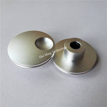 2pcs aluminum knob potentiometer knob 40*17.5*6mm Scrub potentiometer cap car knob switch cap Encoder for HI-FI amplifier 2024 - buy cheap