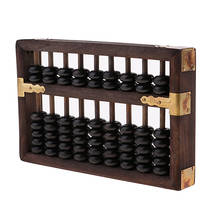 Vintage 9 Digit Rods Wooden Abacus Chinese Japanese Calculator Counting Tool 2024 - buy cheap