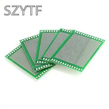 5pcs/bag 6 *8 CM  1.6mm thick, 2.0mm spacing sided HASL PCB board 2024 - buy cheap