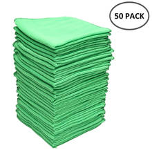 50 pces 30x30cm microfiber lavagem automática toalha de limpeza de carro pano de secagem hemming cuidados com o carro pano detalhando toalha de lavagem de carro 2024 - compre barato