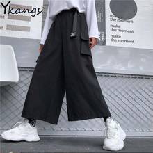 Elastic High Waist Joggers Streetwear Women Cargo Pants Casual Cargo Pants Joggers Pants Female Trousers Harajuku Big Pockets 2024 - buy cheap