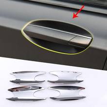 4ps Gloss Light ABS Plastic for BMW 7 Series  2016-2017 Outer Door Handle Bowl Caps Exterior Decoration Accessories 2024 - buy cheap