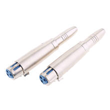 2 Pack XLR 3 Pins Female to 1/4 "6.35mm Mono Jack Female Adapter 2024 - buy cheap