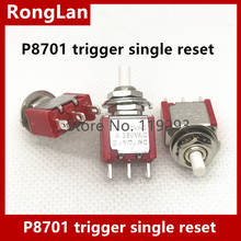 [SA] P8701 single trigger M6.35 small tripod toggle button switch Q27 reset normally open normally closed without a lock--50pcs 2024 - buy cheap