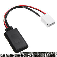 Adaptador compatible con Bluetooth para Audio de coche, accesorios electrónicos de Cable inalámbrico para VW, RAD, RNS, 510, RCD, 200, 210, 310, 500, 510, Delta 6 2024 - compra barato