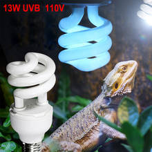 SOLEDI-Lámpara de calor para Reptiles, lámpara de calor para Reptiles al aire libre, E27, 13W, CA 110-220V, luz del sol UVB, luz para Reptiles, multi-gatitos, espiral de seguridad UV 2024 - compra barato