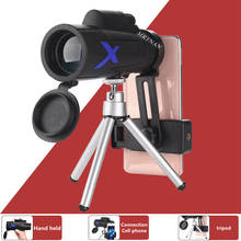 Monocular 40X60 Powerful Binoculars Military HD Binoculars Professional Hunting Camping Zoom Handheld Binoculars 2024 - buy cheap