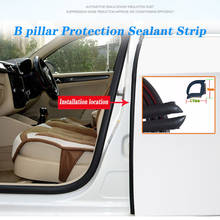 2pcs Car Door B Pillar Protection Sealant Seal Strip For Ford Focus 2 3 1 Fiesta Mondeo Kuba Ecosport Mini Cooper R56 R50 R53 F5 2024 - buy cheap