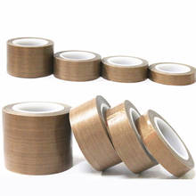 Polytetrafluoroethylene Tape  Resistant High Temperature Adhesive Cloth Insulation 300 Degree tape 10 meter*0.13mm PTFE Tape 2024 - buy cheap
