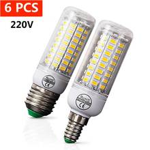 6 PCS / Lot LED Bulb E27 LED Light Bulb 220V LED Lamp Warm White Cold White E14 for Living Room 2024 - купить недорого