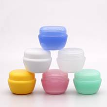 5g 10g 20g 30G  Pink Blue White COSMETIC CREAM JAR CONTAINER DISPLAY BOTTLE SAMPLE JAR COSMETIC PACKAGING WITH INNER LID 50pcs 2024 - buy cheap