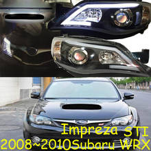 2008~2010y car bupmer head light for Subaru Impreza headlight WRX STI car accessories LED DRL fog for Impreza WRX headlamp 2024 - buy cheap