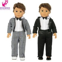 18 inch logan boy doll Dovetail Suit  jacket for 18 inch girl doll clothes 2024 - buy cheap