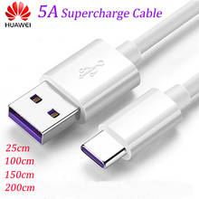 Cable de carga Original para Huawei, Cable de datos 5A, 25cm, 100cm, 150cm, 200cm, para P40, P30, P20, Mate 30, 40 Pro, Honor 30, V20, V10, Magic 2 2024 - compra barato