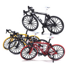 1:10 modelo de bicicleta off-road de liga simulada de dedo diecast mini bicicleta de montanha brinquedo de corrida para crianças presente decoração de mesa 2024 - compre barato