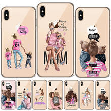 Funda de TPU suave para teléfono móvil, carcasa de color negro y marrón para iPhone 11 Pro Max X XS Max XR 6S 6 7 8 Plus 5 5S SE 2024 - compra barato