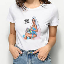 Estilo de férias boêmio camisetas femininas camisetas roupas estéticas verão topo manga curta rússia requintado senhora tendência 2021 novo 2024 - compre barato