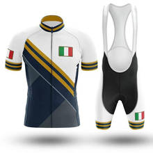 SPTGRVO-Conjunto de ropa de Ciclismo para hombre, maillot de Ciclismo italiano Completo de manga corta, Estivo, ropa especializada para bicicleta de montaña, 2020 2024 - compra barato