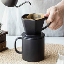Cafeteira de cerâmica manual, utensílio para fabricação de café 2024 - compre barato