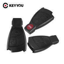 KEYYOU-carcasa de repuesto para mando a distancia de coche, 2/3/4 botones, para Mercedes Benz B C E ML S CLK CL Vito 639, llave inteligente 2024 - compra barato